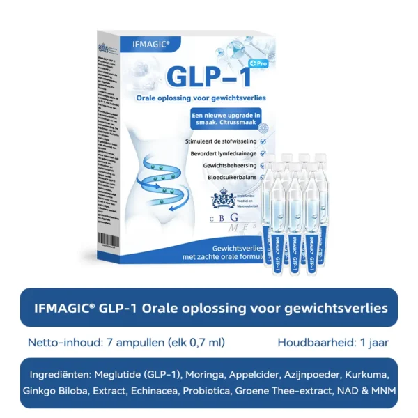 IFMAGIC® GLP-1 Orale oplossing voor gewichtsverlies