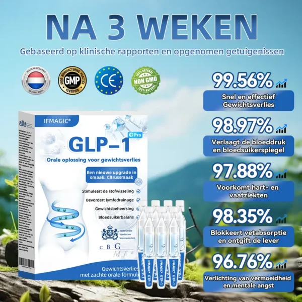 IFMAGIC® GLP-1 Orale oplossing voor gewichtsverlies