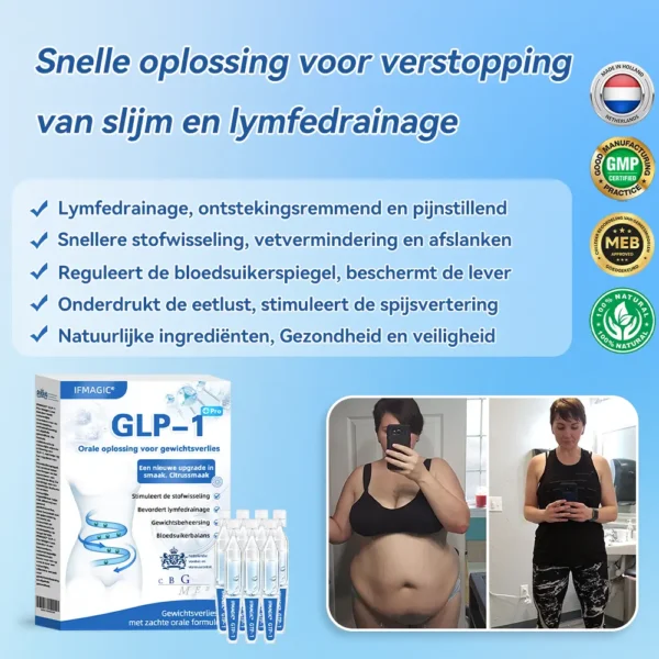 IFMAGIC® GLP-1 Orale oplossing voor gewichtsverlies