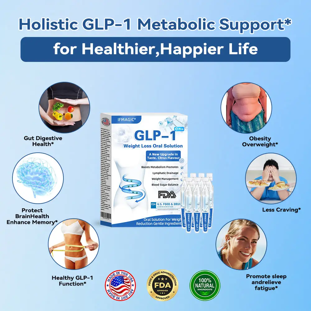 【Flagship store】✅ IFMAGIC® GLP-1 Pro Weight Loss Oral Solutio (𝐉𝐮𝐬𝐭 𝐨𝐧𝐜𝐞 𝐚 𝐝𝐚𝐲, 𝐯𝐢𝐬𝐢𝐛𝐥𝐞 𝐜𝐡𝐚𝐧𝐠𝐞𝐬 𝐢𝐧 𝟕 𝐝𝐚𝐲𝐬) 𝐅𝐨𝐫 𝐨𝐛𝐞𝐬𝐢𝐭𝐲, 𝐜𝐚𝐫𝐝𝐢𝐨𝐯𝐚𝐬𝐜𝐮𝐥𝐚𝐫 𝐡𝐞𝐚𝐥𝐭𝐡, 𝐝𝐢𝐚𝐛𝐞𝐭𝐞𝐬, 𝐬𝐥𝐞𝐞𝐩 𝐚𝐩𝐧𝐞𝐚, 𝐆𝐮𝐭 𝐇𝐞𝐚𝐥𝐭𝐡, 𝐣𝐨𝐢𝐧𝐭 𝐢𝐬𝐬𝐮𝐞𝐬, 𝐚𝐧𝐝 𝐦𝐨𝐫𝐞👨🔬