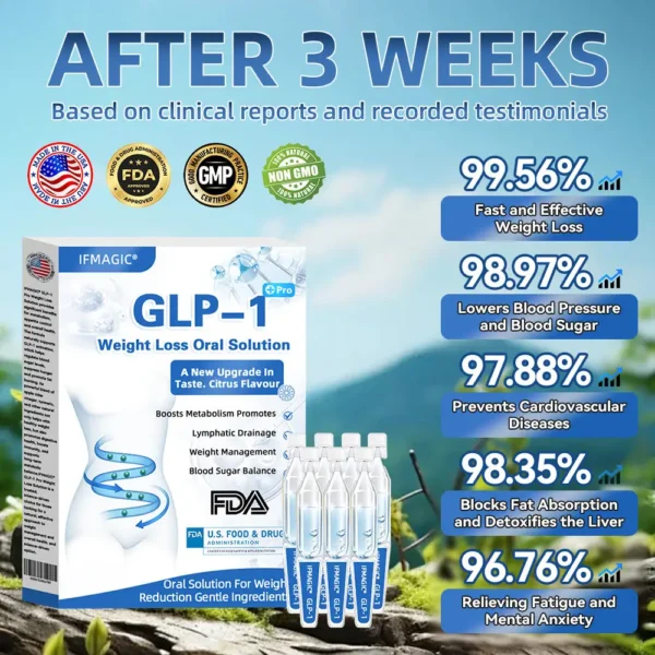 【Flagship store】✅ IFMAGIC® GLP-1 Pro Weight Loss Oral Solutio (𝐉𝐮𝐬𝐭 𝐨𝐧𝐜𝐞 𝐚 𝐝𝐚𝐲, 𝐯𝐢𝐬𝐢𝐛𝐥𝐞 𝐜𝐡𝐚𝐧𝐠𝐞𝐬 𝐢𝐧 𝟕 𝐝𝐚𝐲𝐬) 𝐅𝐨𝐫 𝐨𝐛𝐞𝐬𝐢𝐭𝐲, 𝐜𝐚𝐫𝐝𝐢𝐨𝐯𝐚𝐬𝐜𝐮𝐥𝐚𝐫 𝐡𝐞𝐚𝐥𝐭𝐡, 𝐝𝐢𝐚𝐛𝐞𝐭𝐞𝐬, 𝐬𝐥𝐞𝐞𝐩 𝐚𝐩𝐧𝐞𝐚, 𝐆𝐮𝐭 𝐇𝐞𝐚𝐥𝐭𝐡, 𝐣𝐨𝐢𝐧𝐭 𝐢𝐬𝐬𝐮𝐞𝐬, 𝐚𝐧𝐝 𝐦𝐨𝐫𝐞👨‍🔬